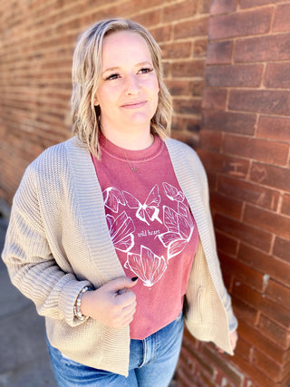 Natural Sweater Cardigan