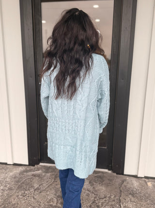 Elsa Ice Blue Cardigan