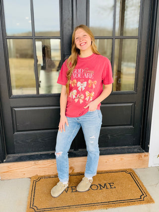 God says you are graphic tee