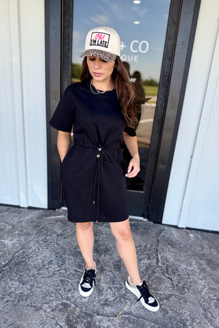 Black Scuba Dress