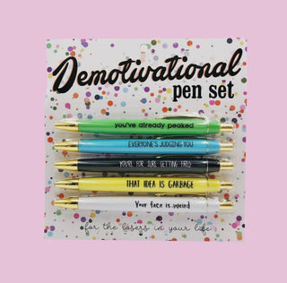Demotivational Pen set