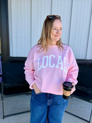 Local Pink Sweatshirt