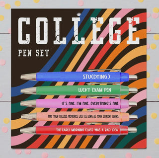 College pen set