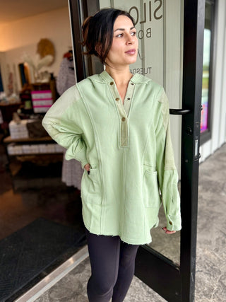 Dove pullover in Sage