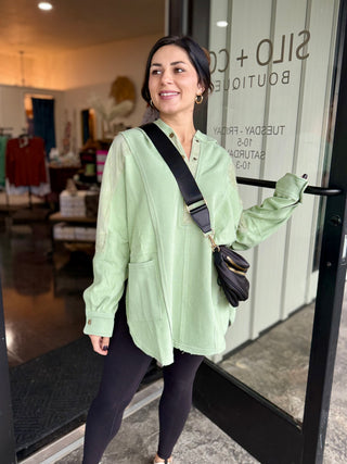 Dove pullover in Sage