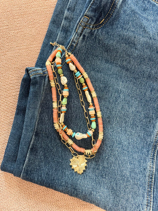 Golden Hour layered Necklace