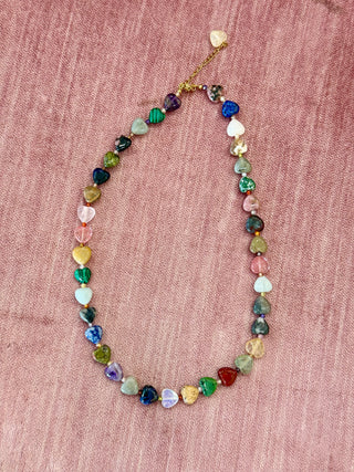River Rock Heart Necklace