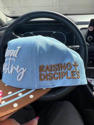 Motherhood is my ministry trucker hat 