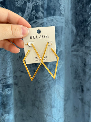 Beljoy Triangle dangle Earrings