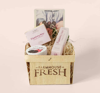 Blackberry lip Gift basket by Farm House Fresh