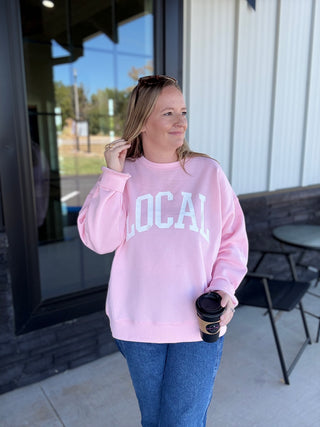 Local Pink Sweatshirt