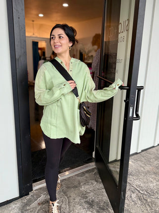 Dove pullover in Sage