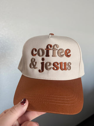 Coffee & Jesus Trucker Hat
