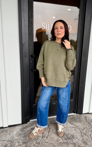 Ina Sweater in Olive