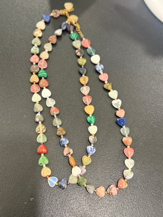 River Rock Heart Necklace