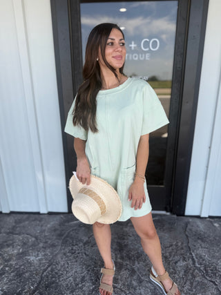 Eucalyptus Summer Tee Romper