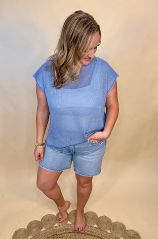 Cloud lightweight knit sweater vest