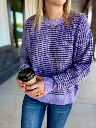 Purple Reign Sweater
