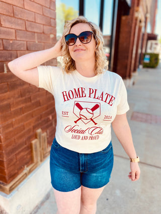 Home Plate Social Club Tshirt