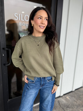 Ina Sweater in Olive