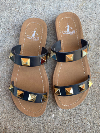 Daiquiri black sandals