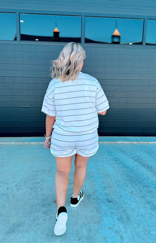 Scuba Striped Short Set