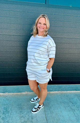 Scuba Striped Short Set